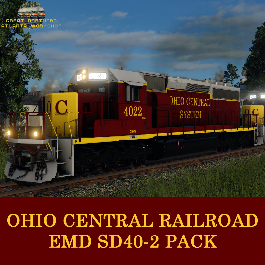 Ohio Central SD40-2 Pack