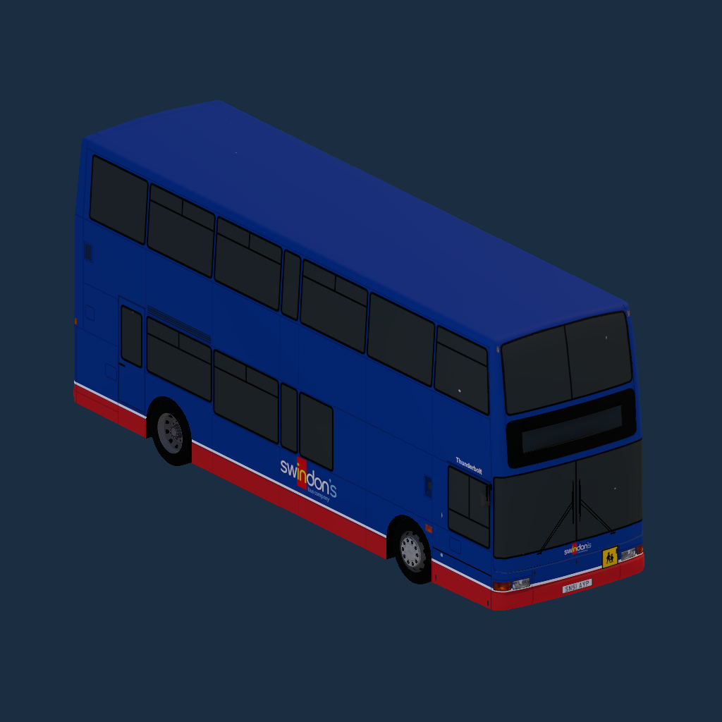Trident President Swindon's Bus Company - 'Thunderbolt'