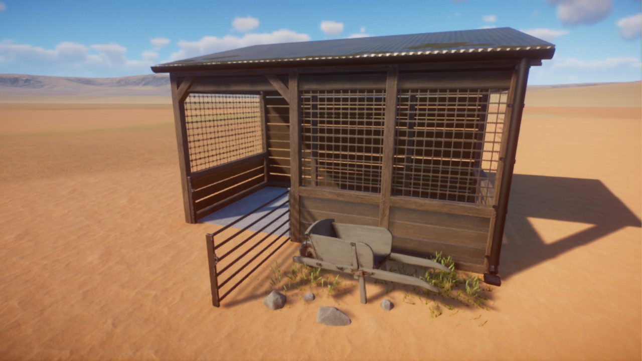 Small Wooden Shelter
