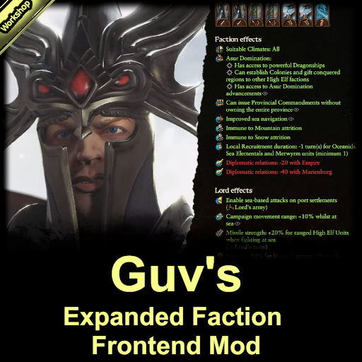 Guv's Expanded Faction Frontend Mod (Update Patch 7.0.2 / 2026-01-01)