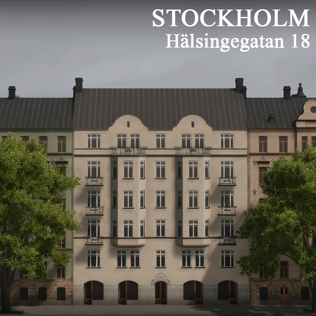 Stockholm Hälsingegatan 18