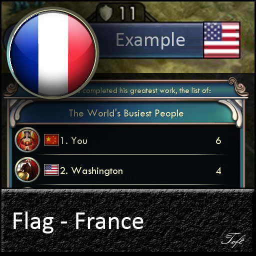 .France - Toft Flags