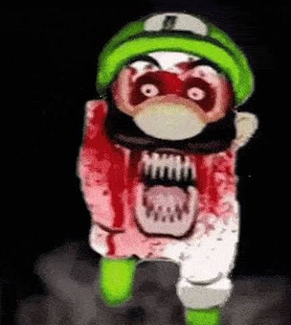 Every sound effect is luigi burning