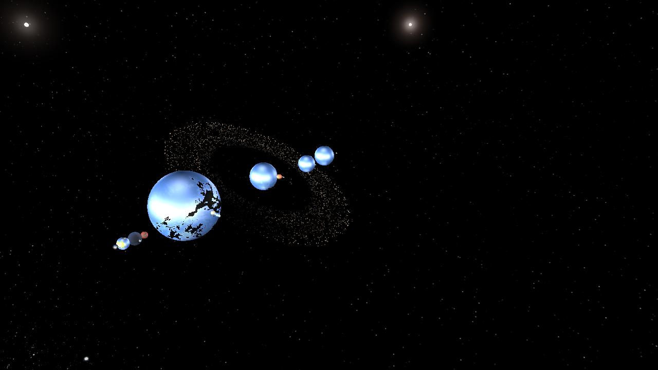 Terraformed Solar System