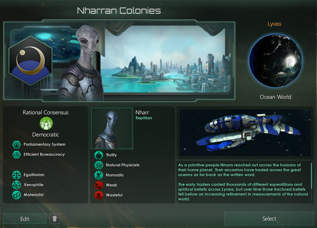 Empire: Nharran Colonies