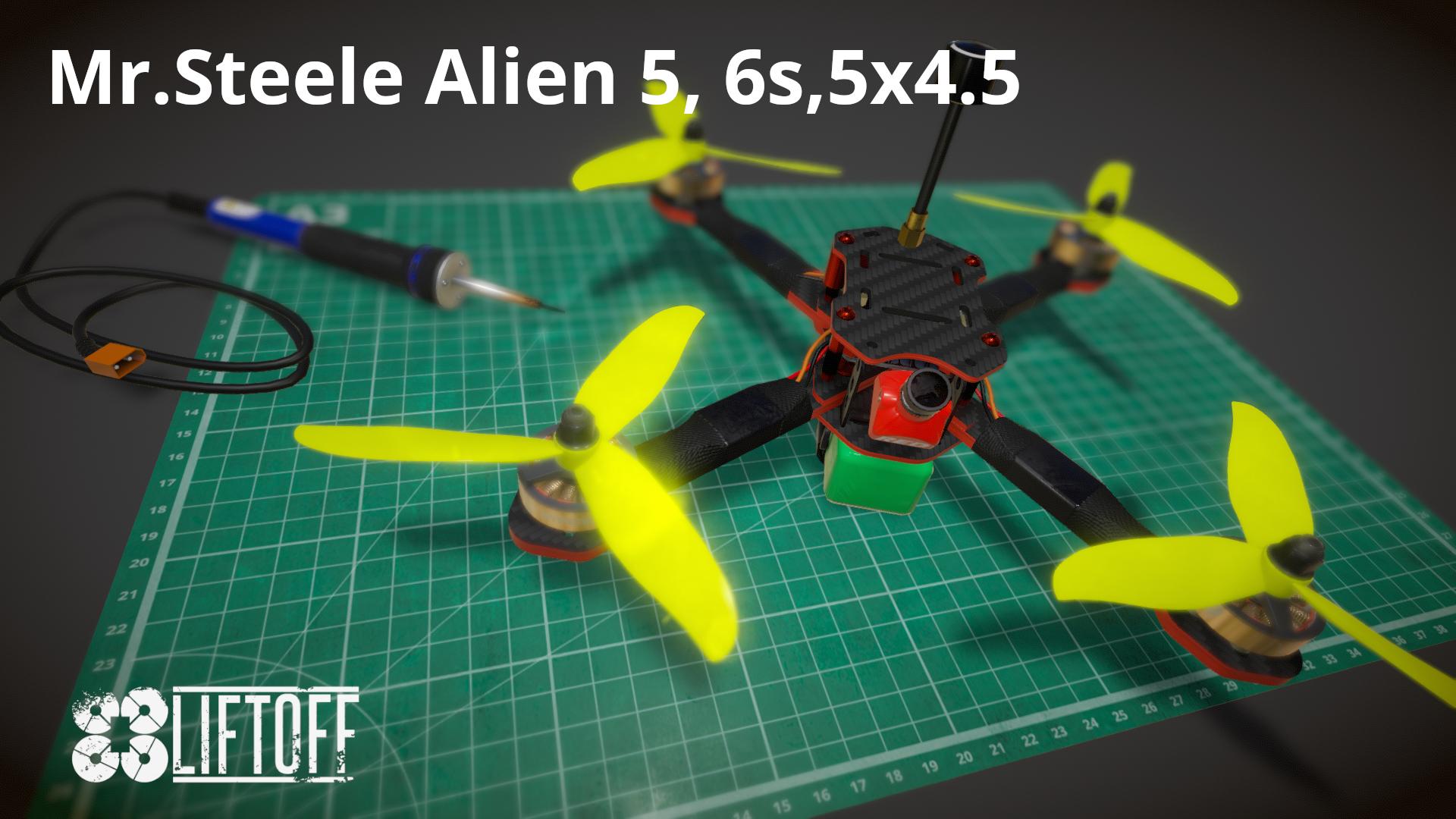 Mr.Steele Alien 5, 6s,5x4.5