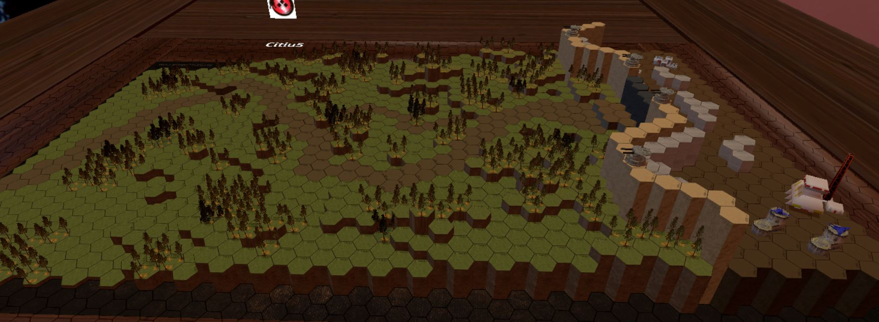 Citiu5 - The Wall - Battletech Map