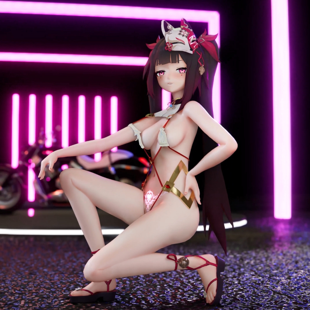 Blender41【花火 - Sparkle】Wa da da