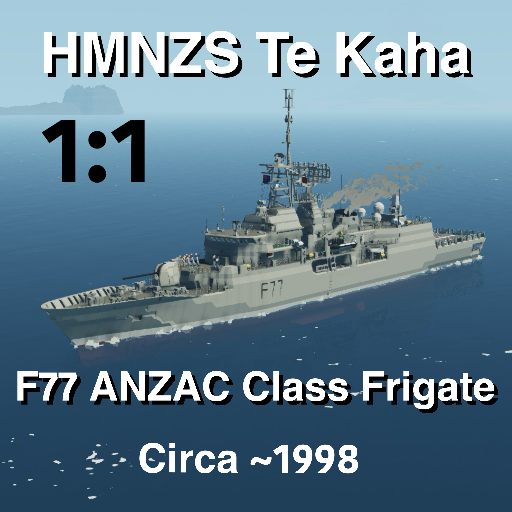 1:1 HMNZS Te Kaha F77 ANZAC Class Frigate