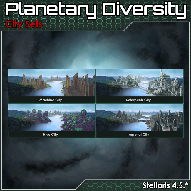Planetary Diversity - City Sets