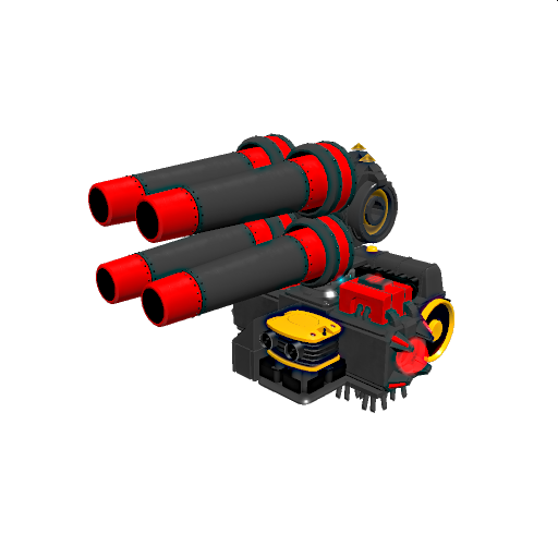 Deadly spning flak cannon