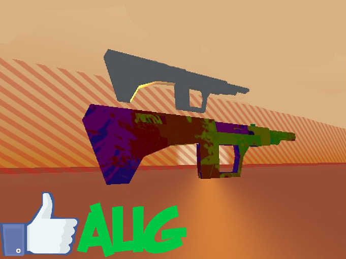 AUG-skin-multicolored astral – Unturned Mod