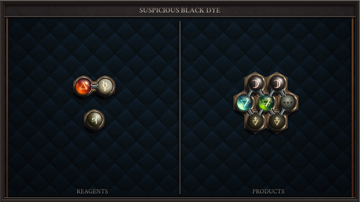 SUSPICIOUS BLACK DYE