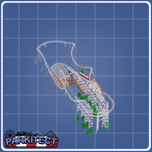 Classic Arrow Loop and Corkscrew (with Corkscrew Coaster mod)