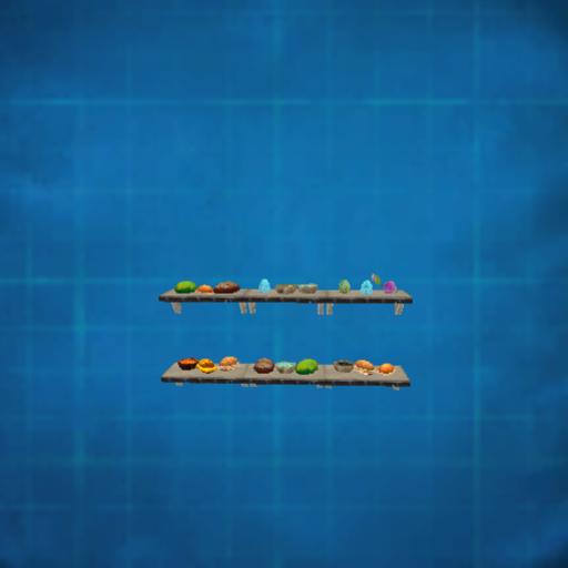 DECORATIVE SHELVING