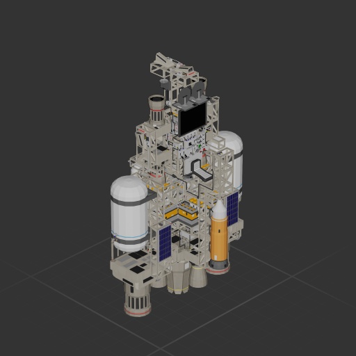 two stage rocket chair