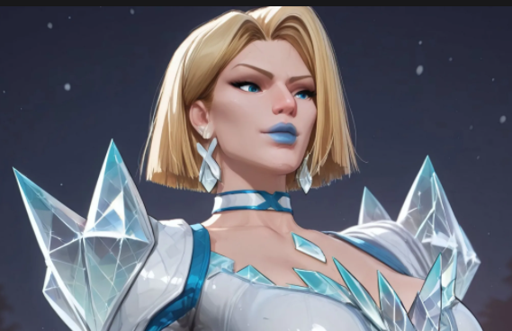 R-18 Emma Frost (Marvel Rivals) animated Glow Tablet Medkit 12
