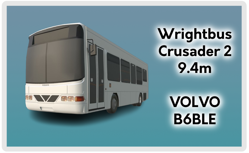 Wrightbus Crusader 2 B6BLE 9.4m LED