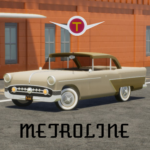Troubadour metroline coupe 1955 2 tone