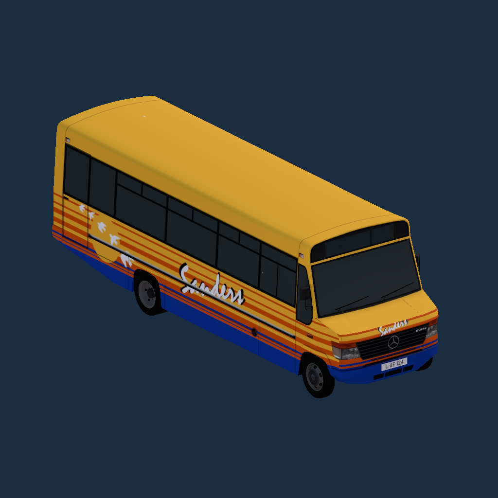 Mercedes-Benz O814D Beaver2 8.5m Sanders Coaches Sunrise Coach