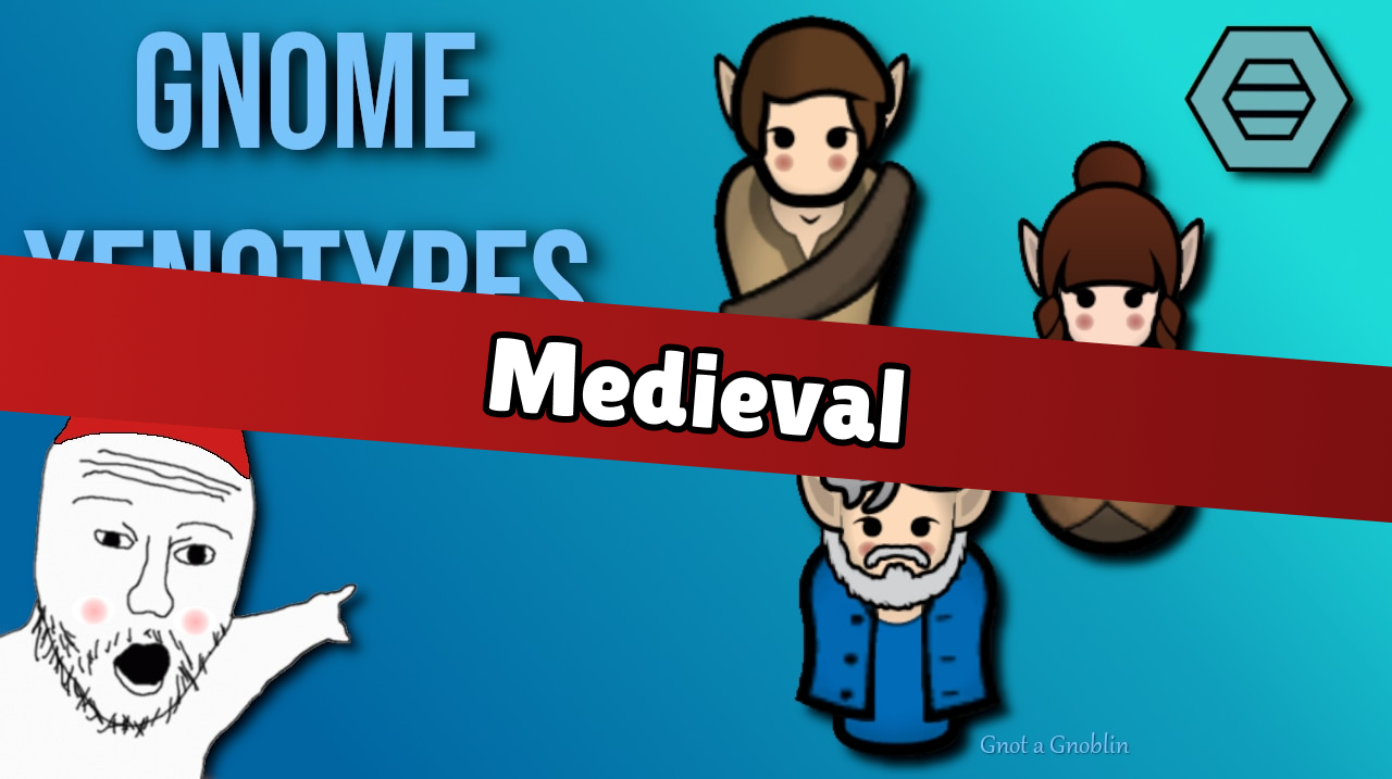 Zoid's Gnome Xenotype Medieval Patch