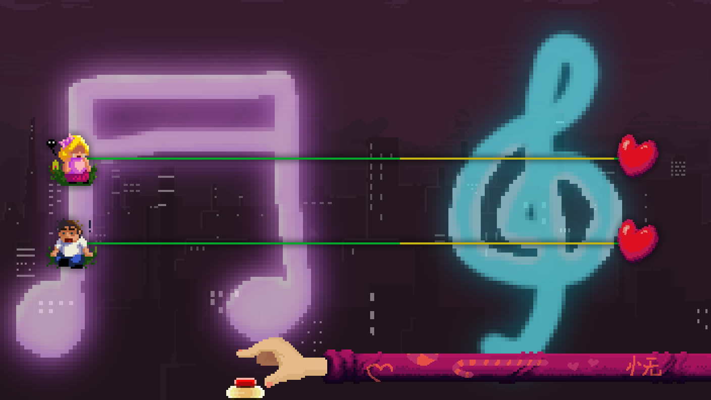 Rhythm Doctor OST - ①-②Ⓝ Intimate(Night) but the Modifier is triggered twice preview