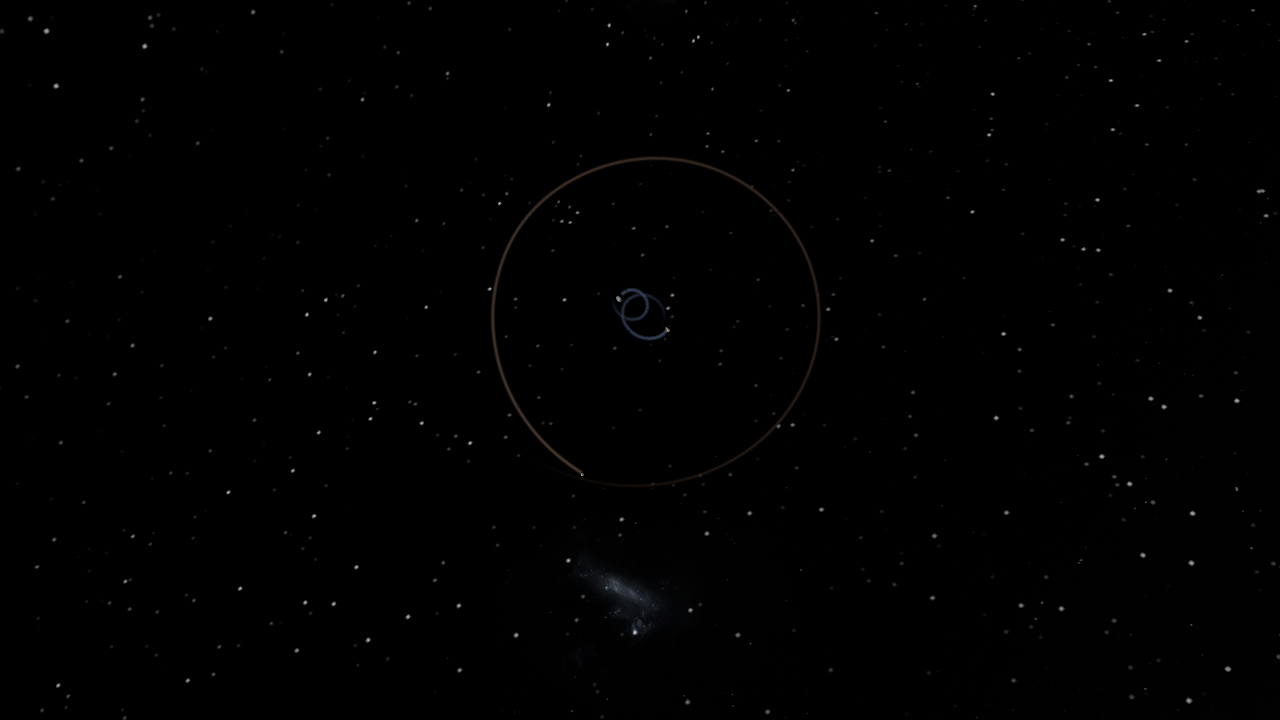 bianary plansts with a moon