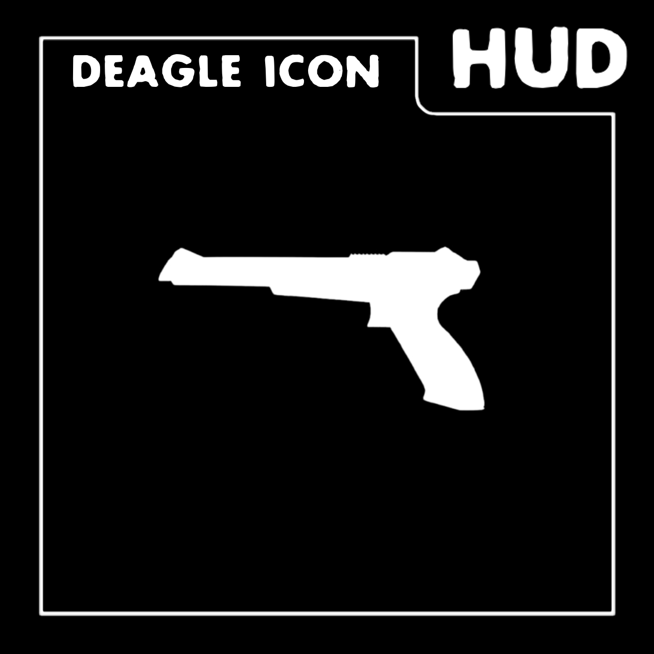 HUD Icon: Deagle Icon [Nintendo Zapper]