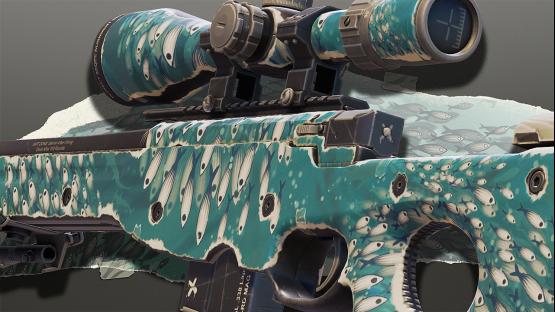 AWP | Paper Collage (Synchrony)