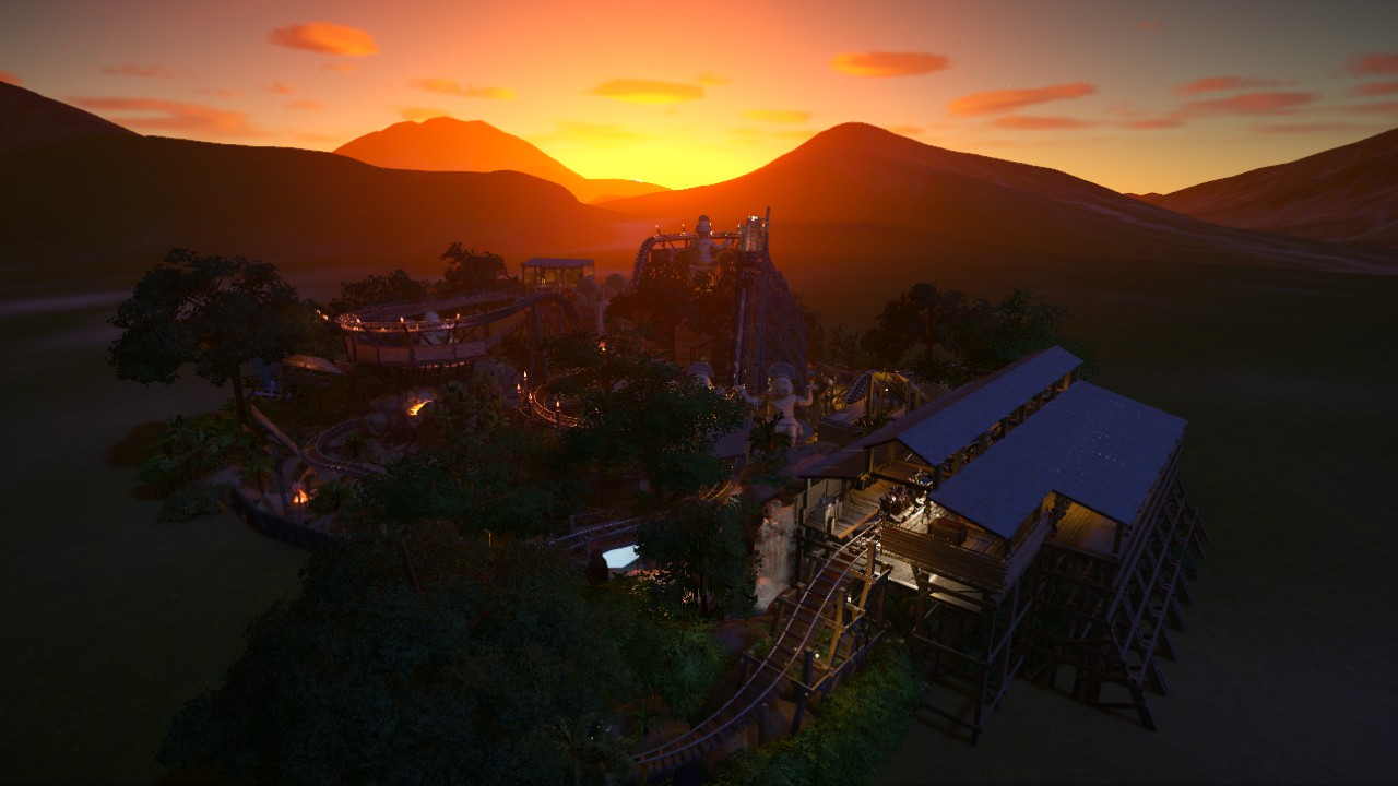 The Mushzu Expedition  - [Family Coaster Placeable] with Scenery & Triggers