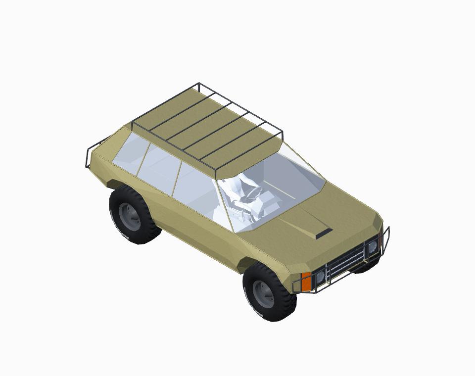 Off Road SUV By Skropeling