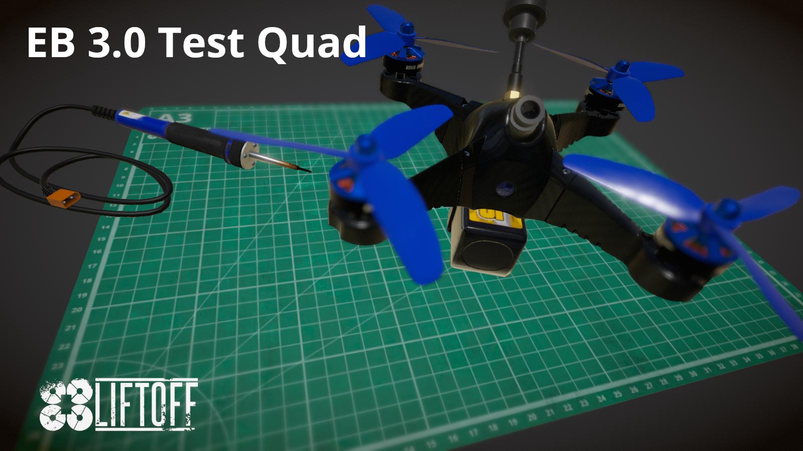 Hyperlite Floss 2.1 fly-alike quad with the Hyperlite 2206 2600kv motors