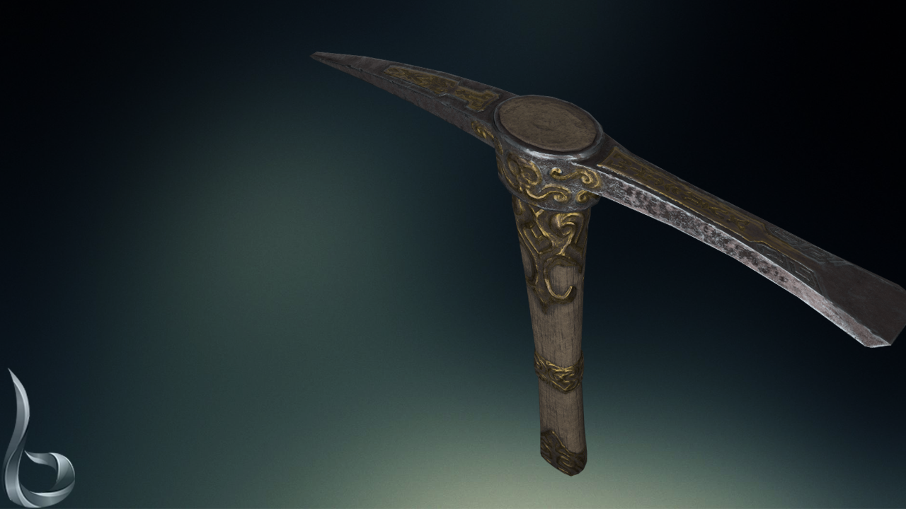 Cursed Treasure Pick Axe
