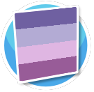Cheeky Purple Stripes