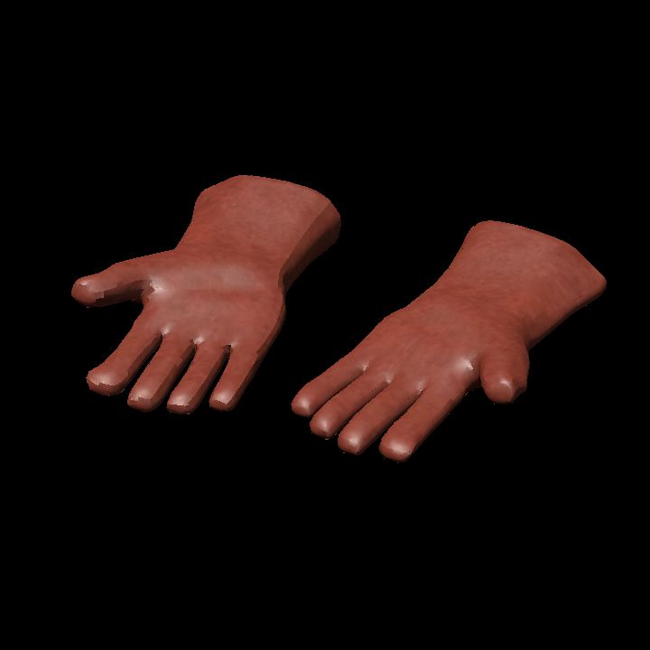 Leather gloves - lying pair up 7
