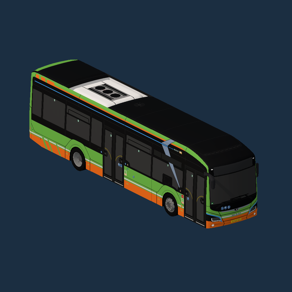 Nanning Bus (MAN Lion's City 12E by _T_B_N_)
