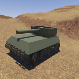 Tickleburger - 1955 Light Anti Tank Carrier with 123mm Tic/123 Gun