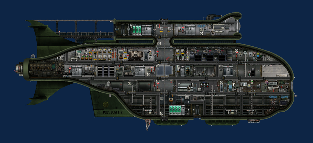 'Big Sally' – Barotrauma Mod