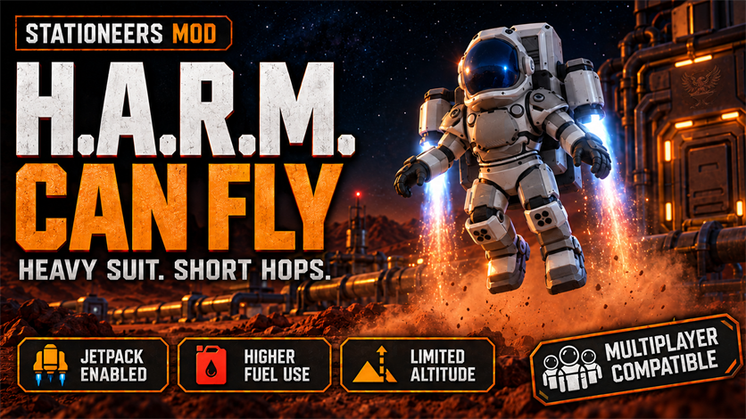 HARM Can Fly