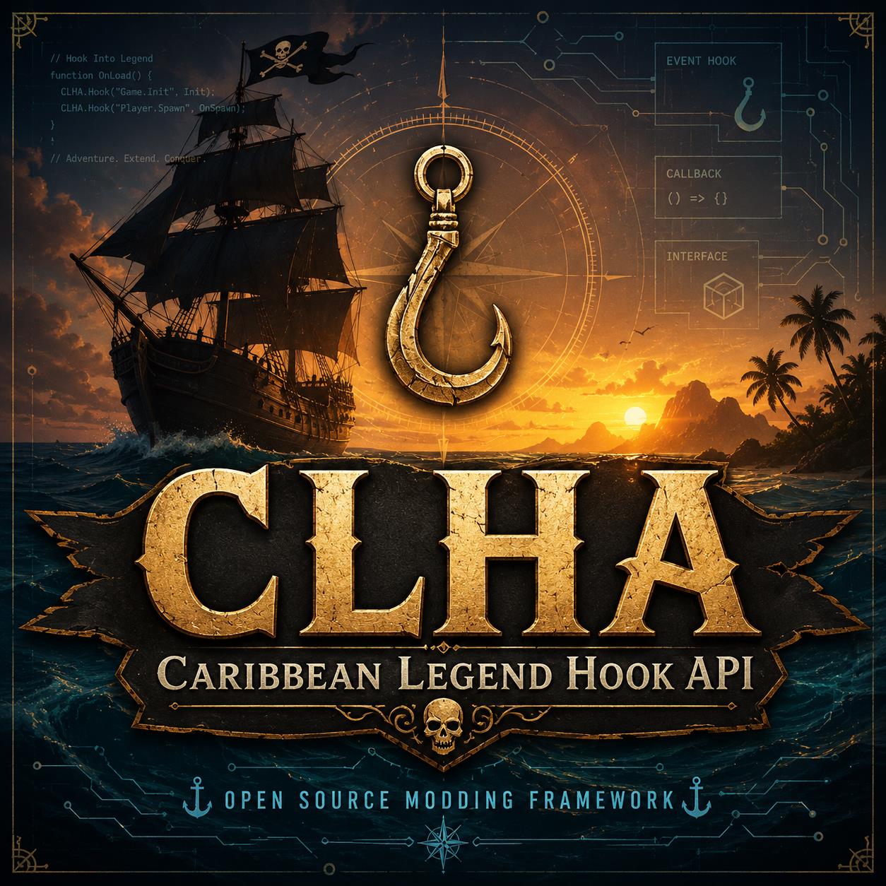 Caribbean Legend Hook API (CLHA) - v1.0.2 Beta