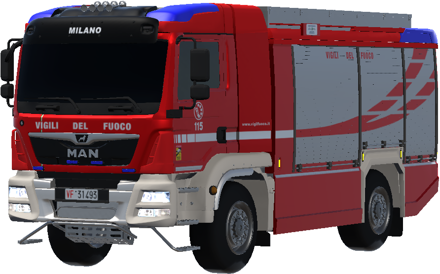 Vigili del Fuoco - ABP MAN TGM Milano preview