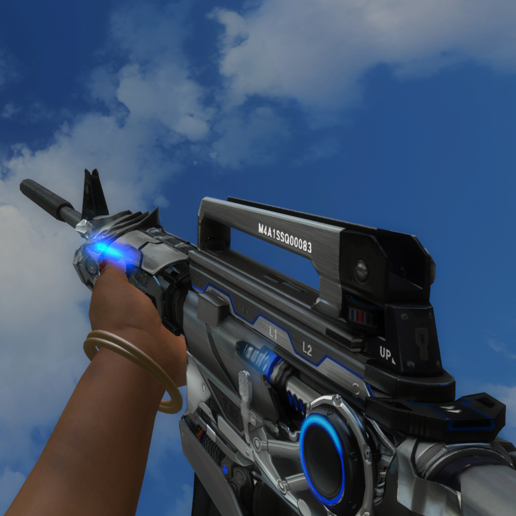 CF M4A1黑雷神 Dark Transformers replace M16
 preview