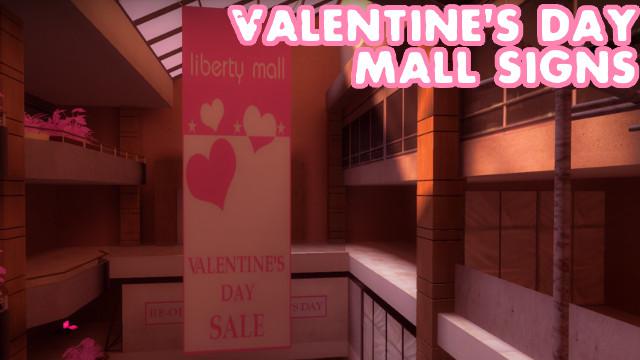 Valentine's Day Mall Posters
