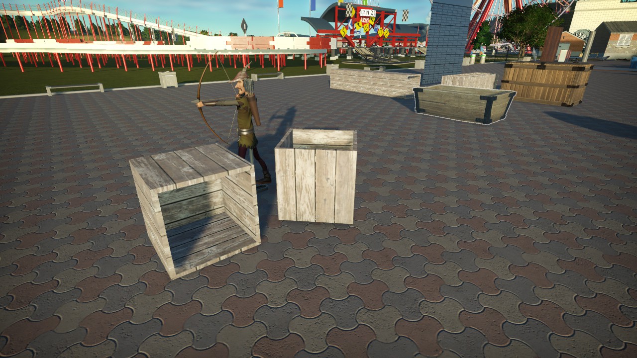 Wooden Crate (Textured, 1m)