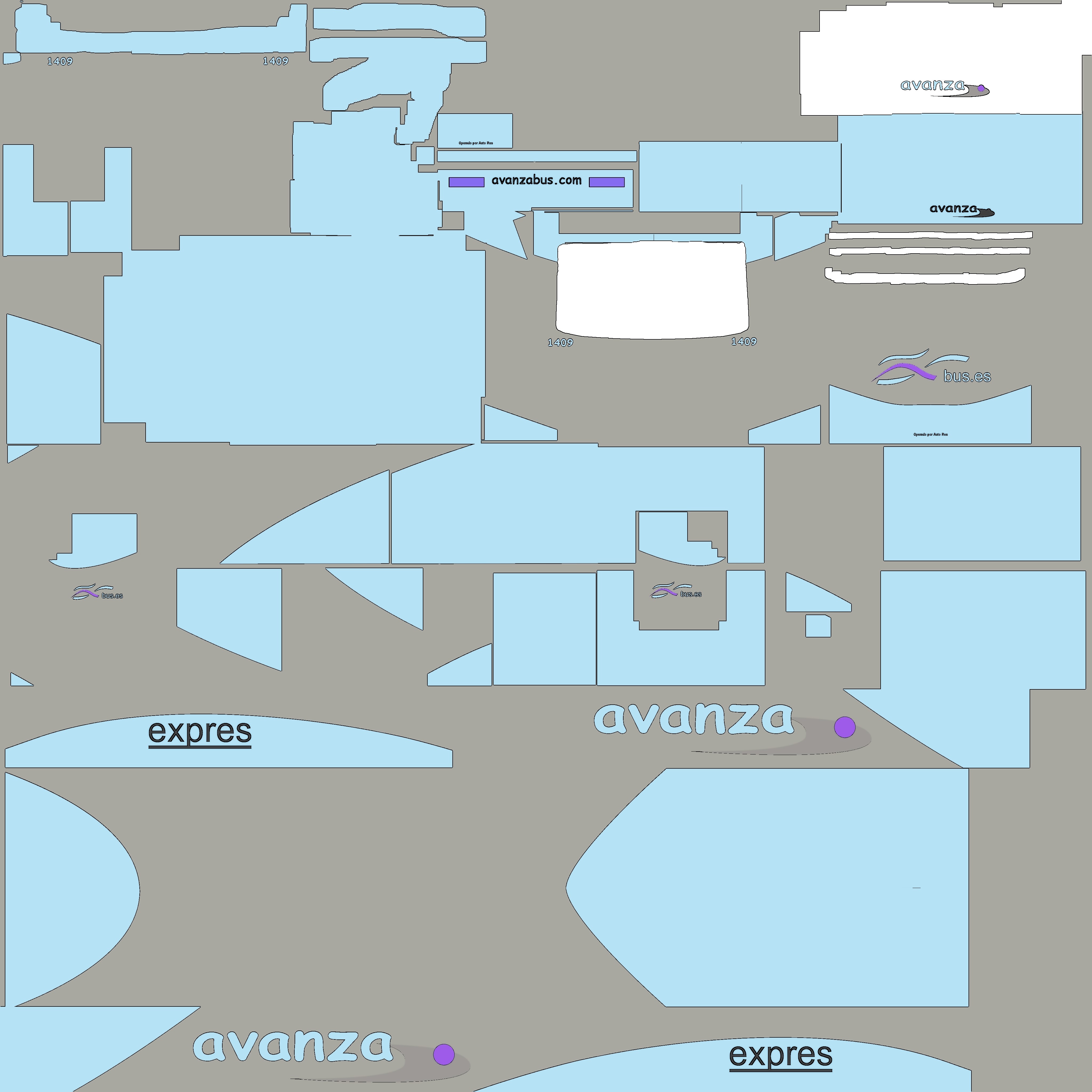 Avanza Red & Grey (MAN LC) (Converted)
