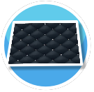 Black Padded Floor
