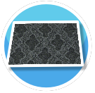Fancy Black Carpet