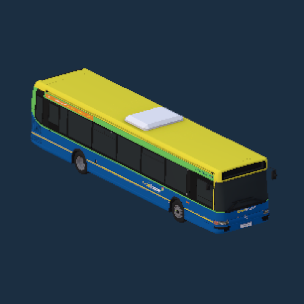 Optare Irisbus Agoraline Norfolk Green Coasthopper Branded