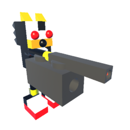 Shadow the Hedgehog With Gun