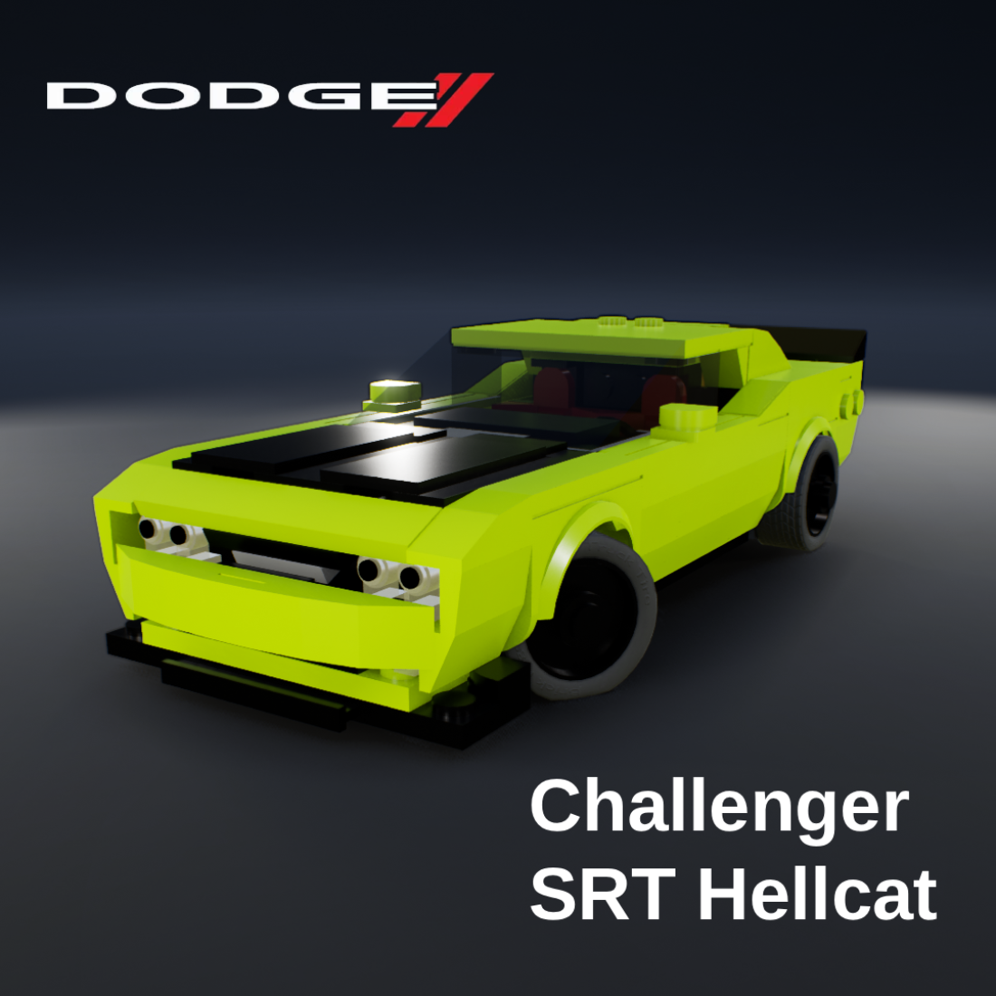 Dodge Challenger SRT Hellcat '18 (LEGO Speed Champions) preview